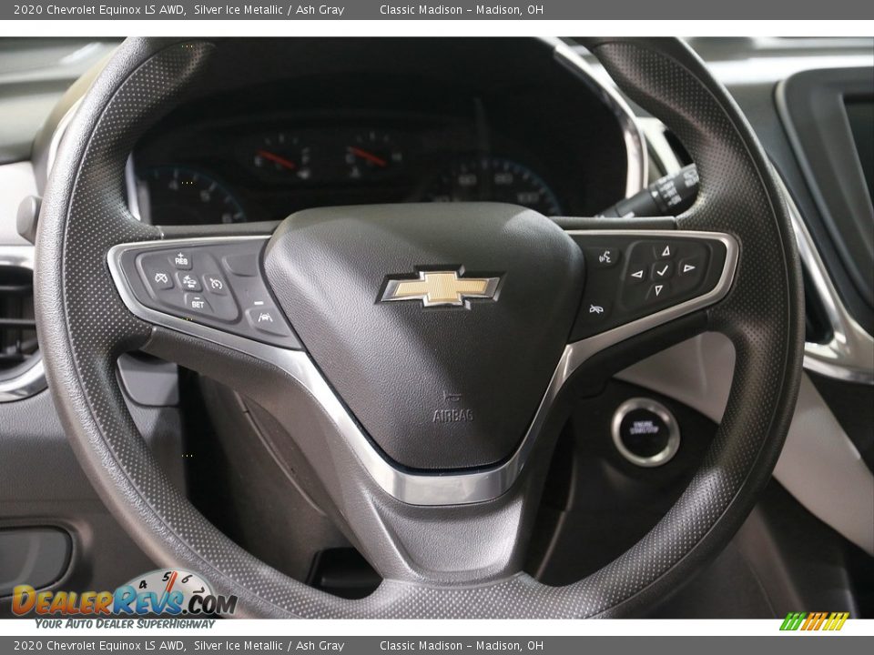 2020 Chevrolet Equinox LS AWD Silver Ice Metallic / Ash Gray Photo #7
