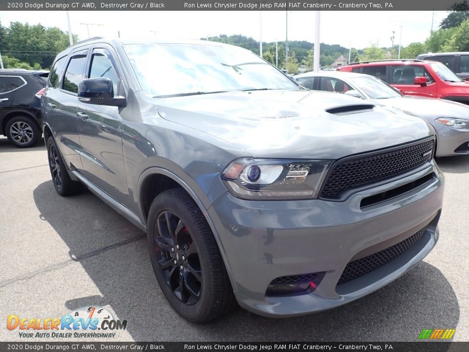 2020 Dodge Durango GT AWD Destroyer Gray / Black Photo #2