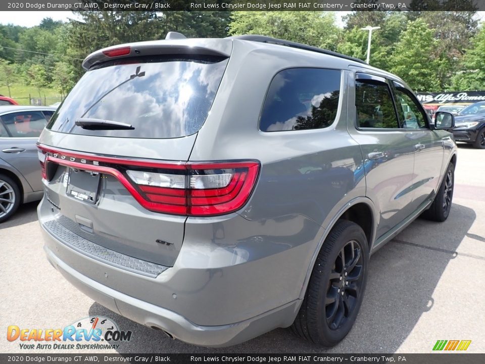 2020 Dodge Durango GT AWD Destroyer Gray / Black Photo #3