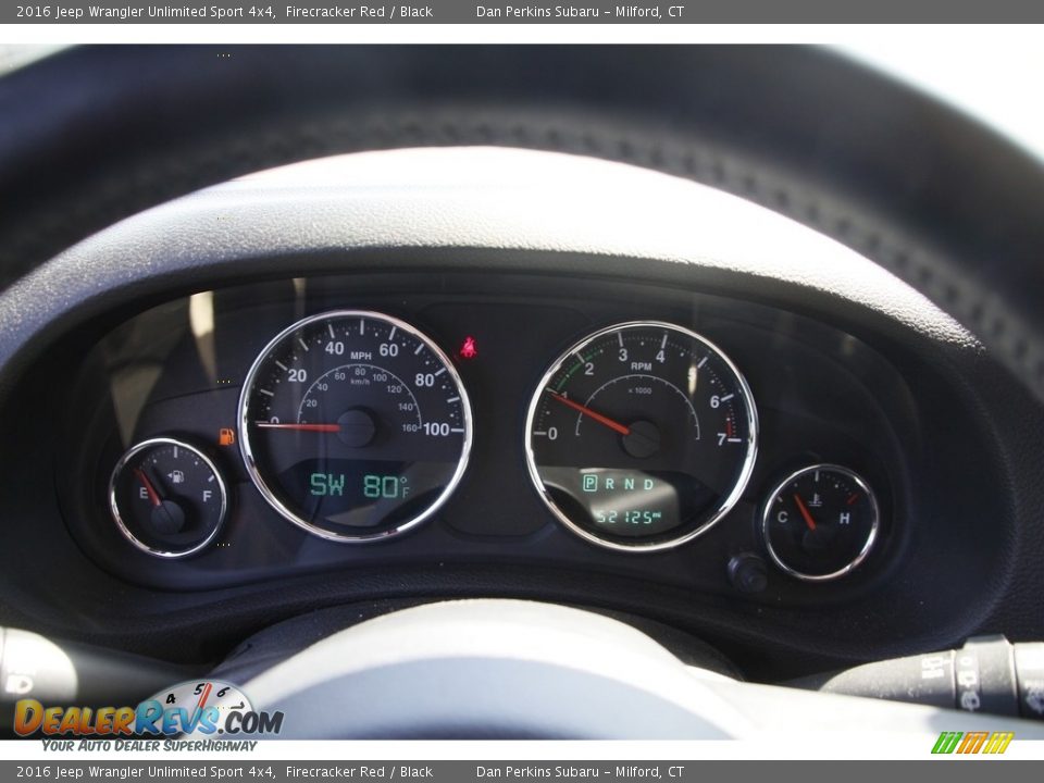 2016 Jeep Wrangler Unlimited Sport 4x4 Firecracker Red / Black Photo #17
