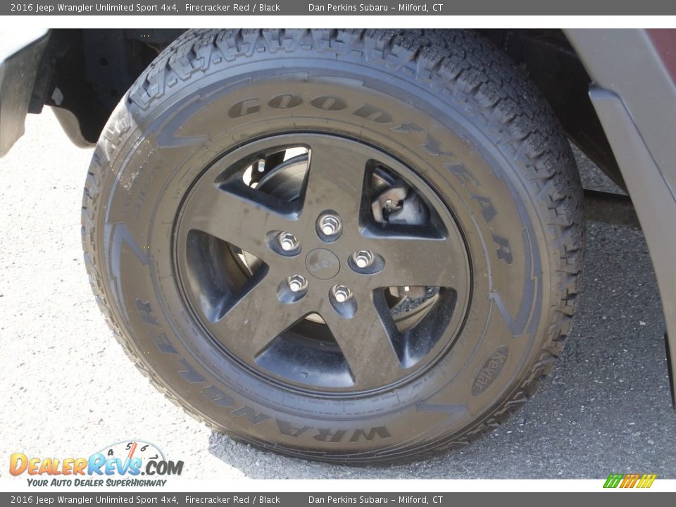 2016 Jeep Wrangler Unlimited Sport 4x4 Firecracker Red / Black Photo #20