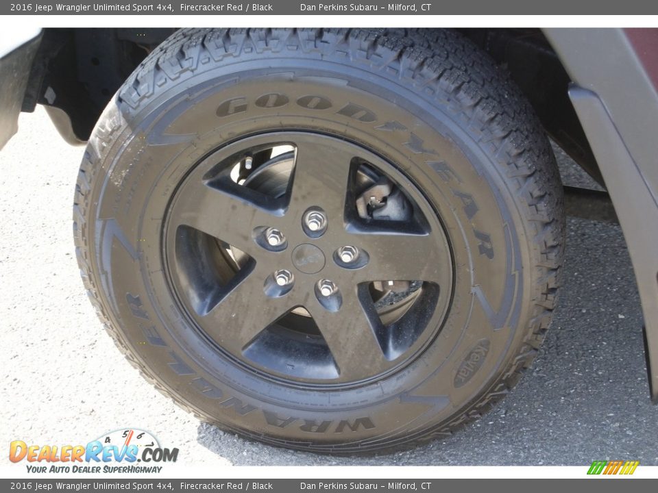 2016 Jeep Wrangler Unlimited Sport 4x4 Firecracker Red / Black Photo #21