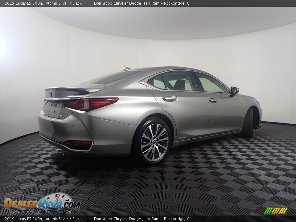 2019 Lexus ES 300h Atomic Silver / Black Photo #17
