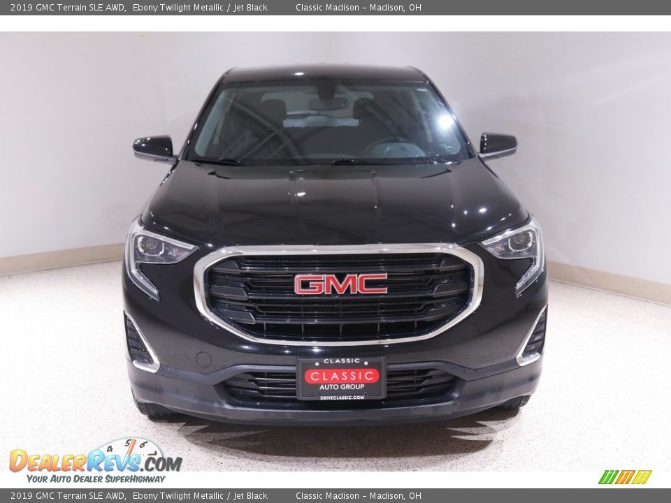 2019 GMC Terrain SLE AWD Ebony Twilight Metallic / Jet Black Photo #2