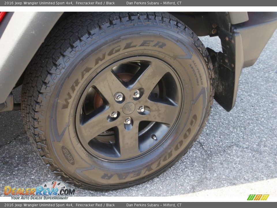 2016 Jeep Wrangler Unlimited Sport 4x4 Firecracker Red / Black Photo #23