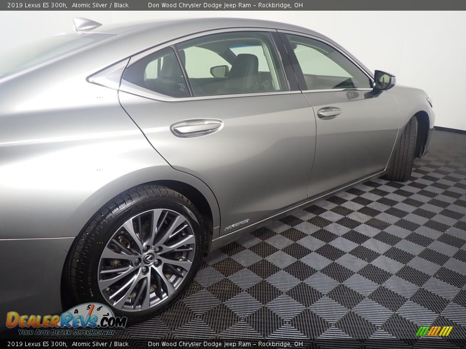 2019 Lexus ES 300h Atomic Silver / Black Photo #20
