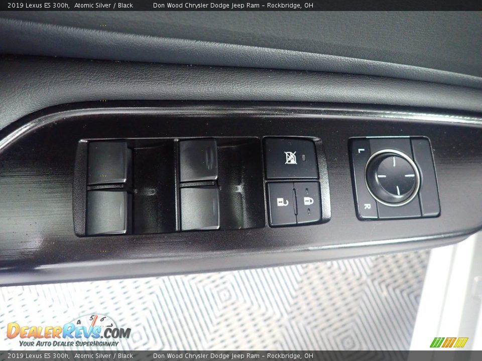 2019 Lexus ES 300h Atomic Silver / Black Photo #22