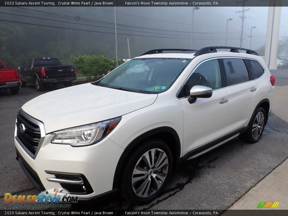 2020 Subaru Ascent Touring Crystal White Pearl / Java Brown Photo #7