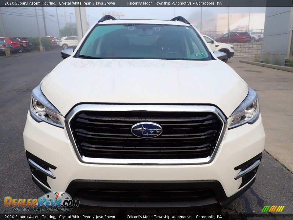 2020 Subaru Ascent Touring Crystal White Pearl / Java Brown Photo #8