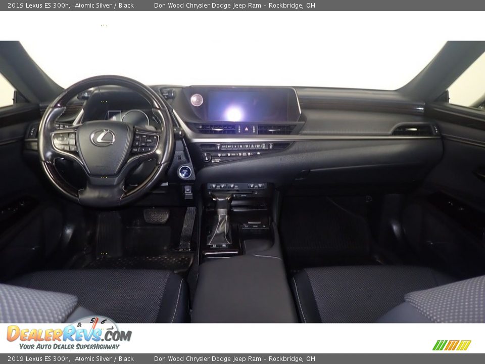2019 Lexus ES 300h Atomic Silver / Black Photo #25