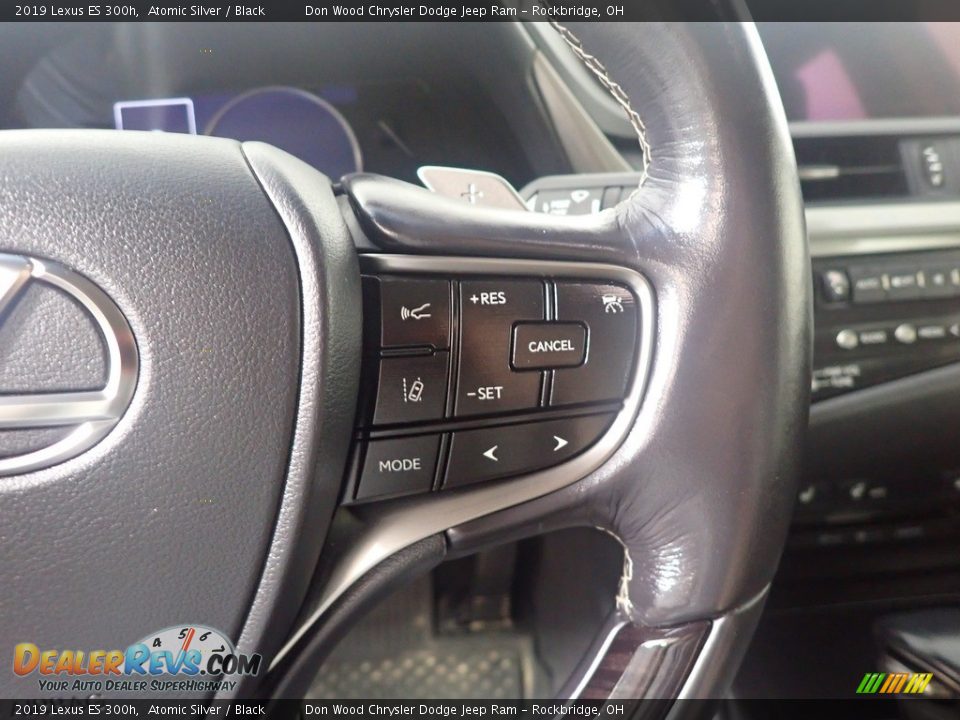 2019 Lexus ES 300h Atomic Silver / Black Photo #31