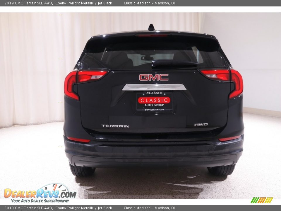 2019 GMC Terrain SLE AWD Ebony Twilight Metallic / Jet Black Photo #17