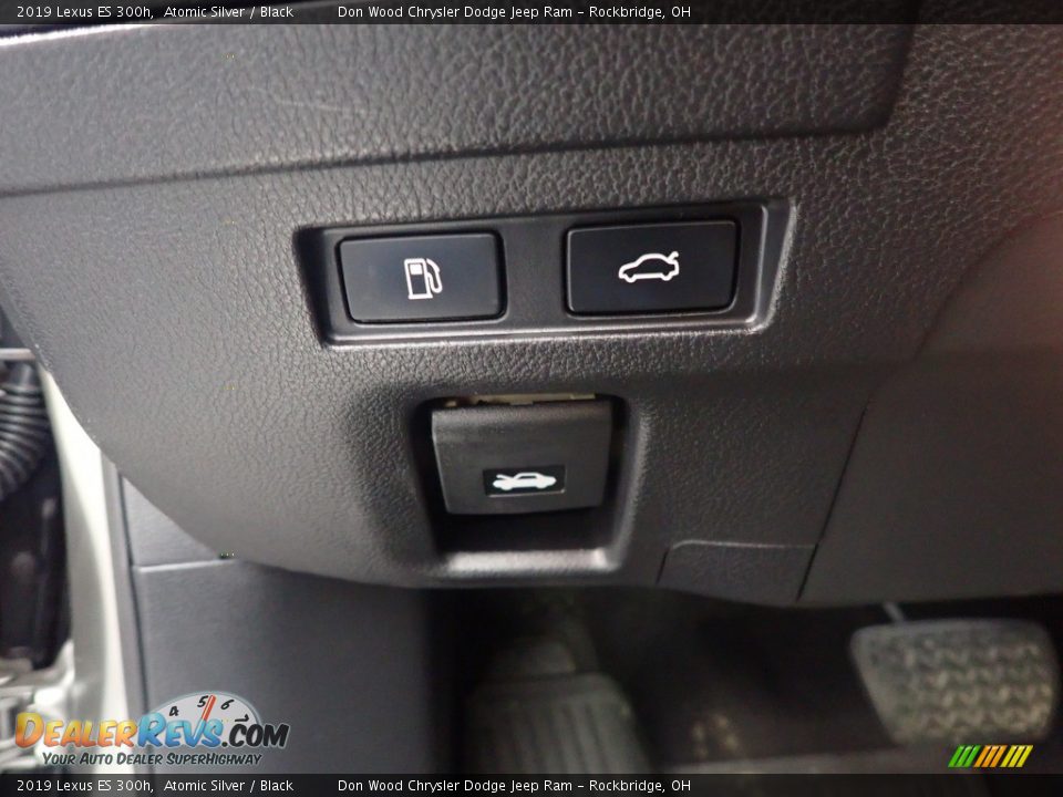 2019 Lexus ES 300h Atomic Silver / Black Photo #32