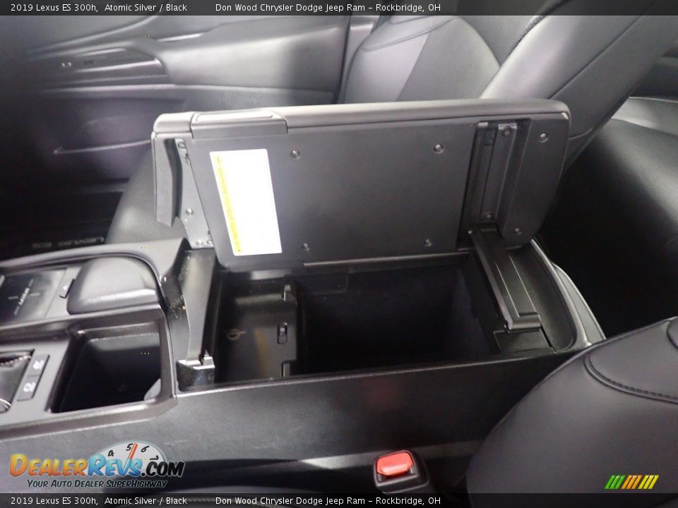 2019 Lexus ES 300h Atomic Silver / Black Photo #34