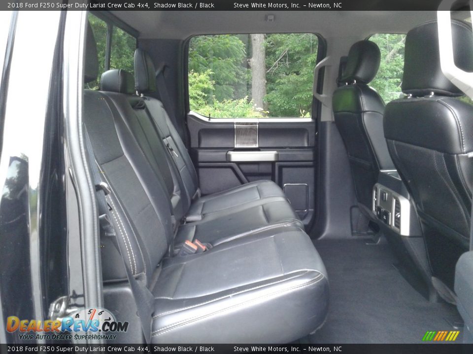 2018 Ford F250 Super Duty Lariat Crew Cab 4x4 Shadow Black / Black Photo #15