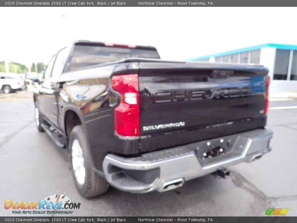 2020 Chevrolet Silverado 1500 LT Crew Cab 4x4 Black / Jet Black Photo #5