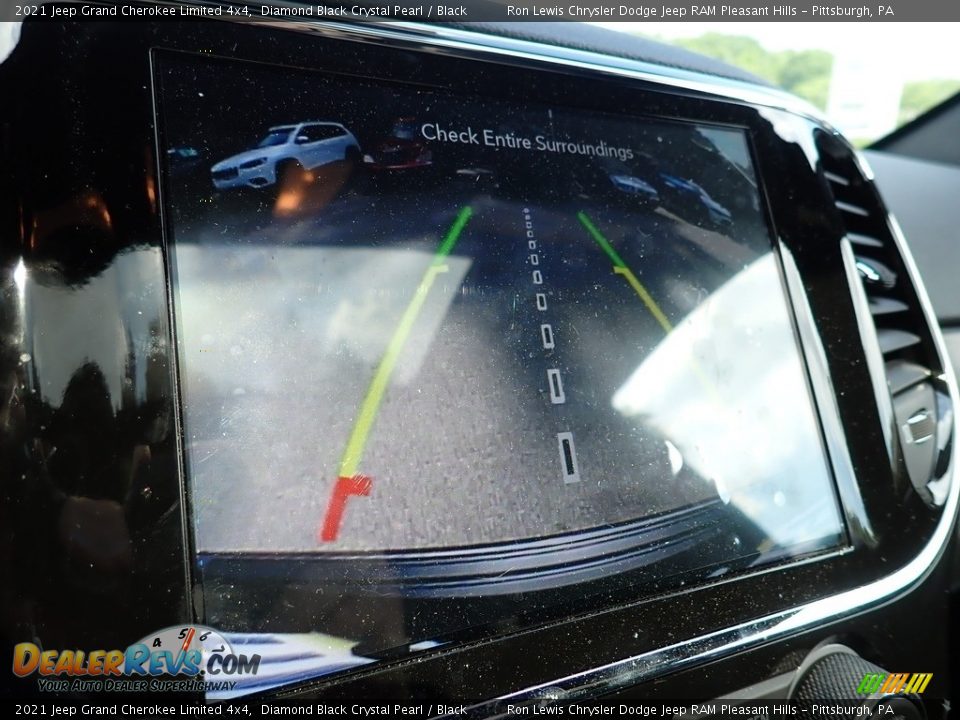 2021 Jeep Grand Cherokee Limited 4x4 Diamond Black Crystal Pearl / Black Photo #19