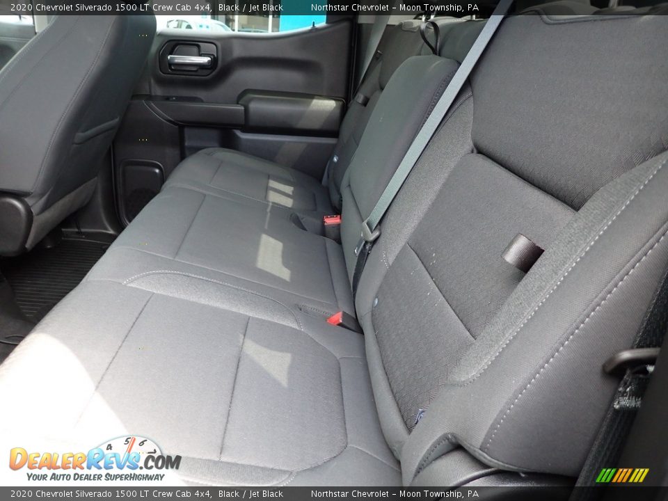 2020 Chevrolet Silverado 1500 LT Crew Cab 4x4 Black / Jet Black Photo #20