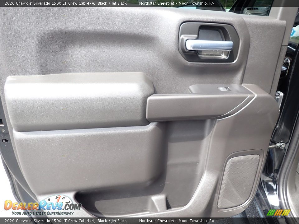 2020 Chevrolet Silverado 1500 LT Crew Cab 4x4 Black / Jet Black Photo #22