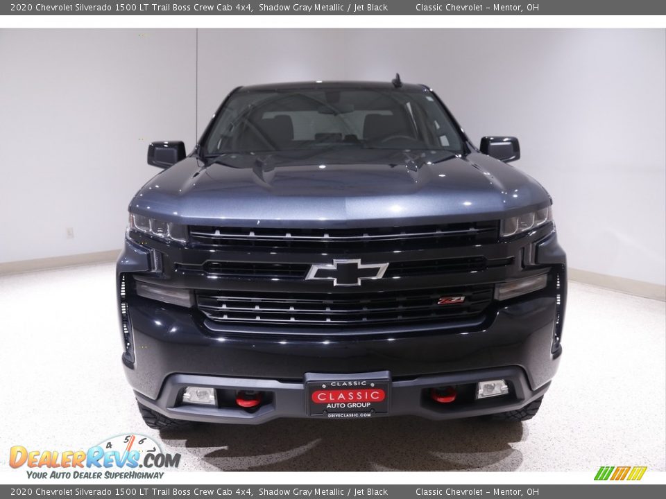 2020 Chevrolet Silverado 1500 LT Trail Boss Crew Cab 4x4 Shadow Gray Metallic / Jet Black Photo #2