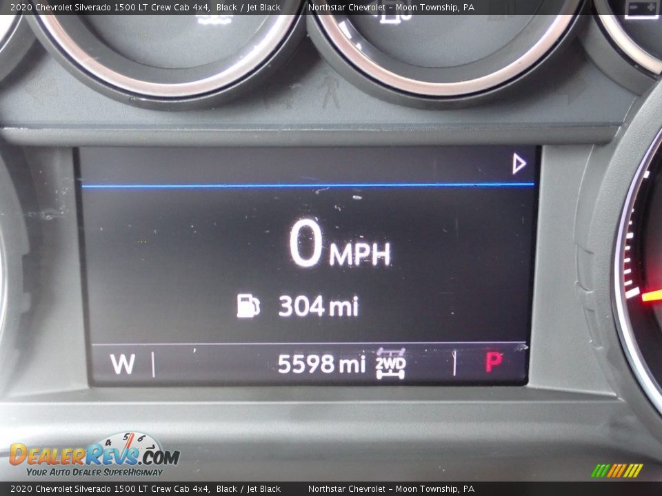 2020 Chevrolet Silverado 1500 LT Crew Cab 4x4 Black / Jet Black Photo #29