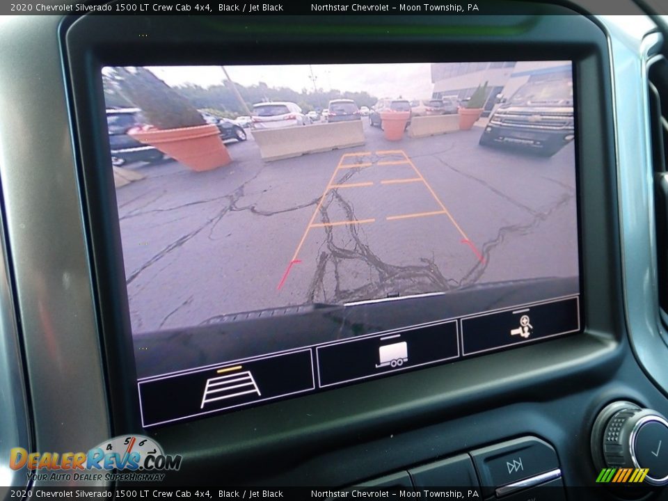 2020 Chevrolet Silverado 1500 LT Crew Cab 4x4 Black / Jet Black Photo #30