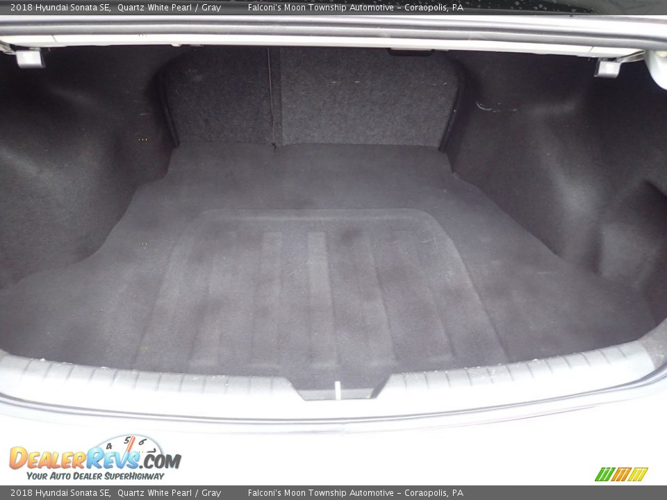 2018 Hyundai Sonata SE Quartz White Pearl / Gray Photo #22