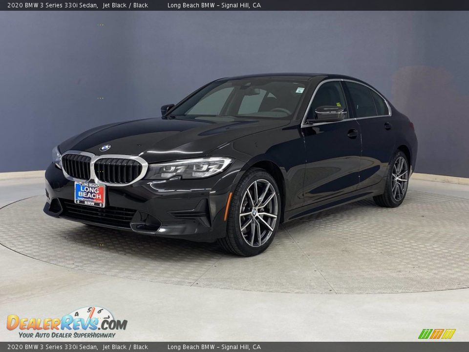 2020 BMW 3 Series 330i Sedan Jet Black / Black Photo #3