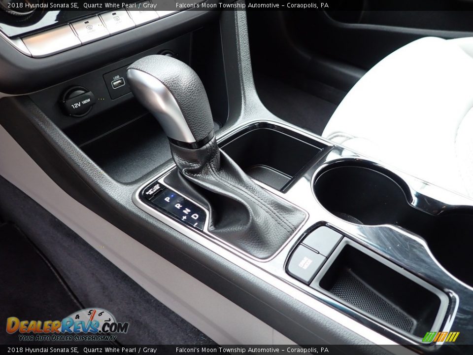 2018 Hyundai Sonata SE Quartz White Pearl / Gray Photo #23