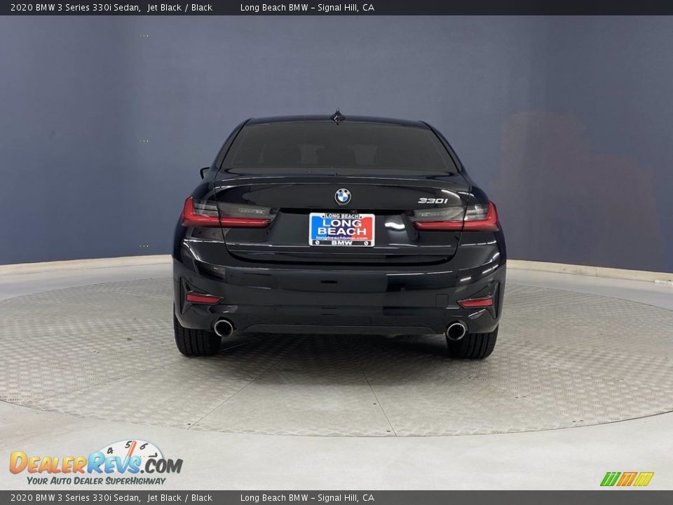 2020 BMW 3 Series 330i Sedan Jet Black / Black Photo #4