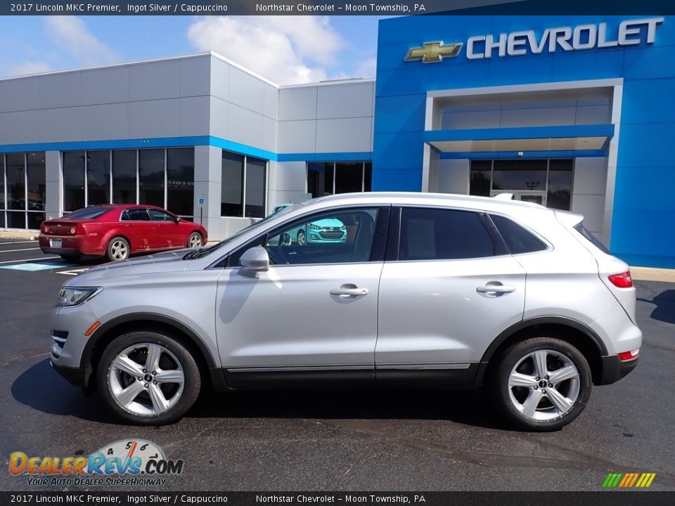 2017 Lincoln MKC Premier Ingot Silver / Cappuccino Photo #3