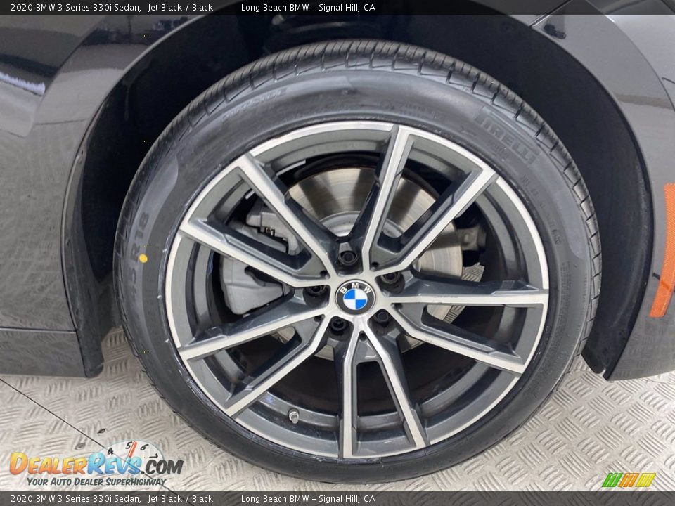 2020 BMW 3 Series 330i Sedan Jet Black / Black Photo #6