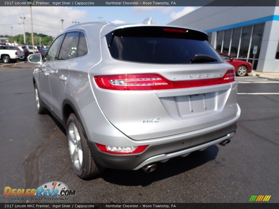 2017 Lincoln MKC Premier Ingot Silver / Cappuccino Photo #5