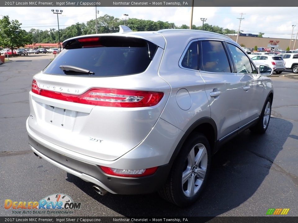 2017 Lincoln MKC Premier Ingot Silver / Cappuccino Photo #8