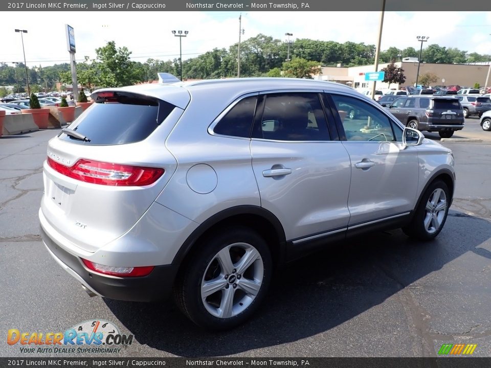 2017 Lincoln MKC Premier Ingot Silver / Cappuccino Photo #9