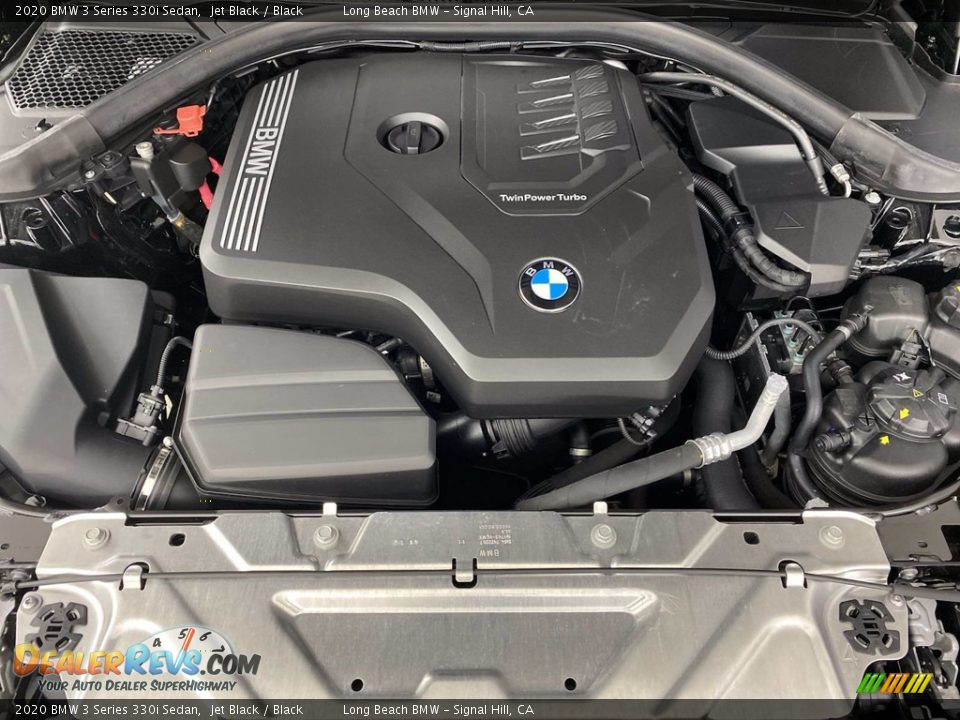 2020 BMW 3 Series 330i Sedan Jet Black / Black Photo #12