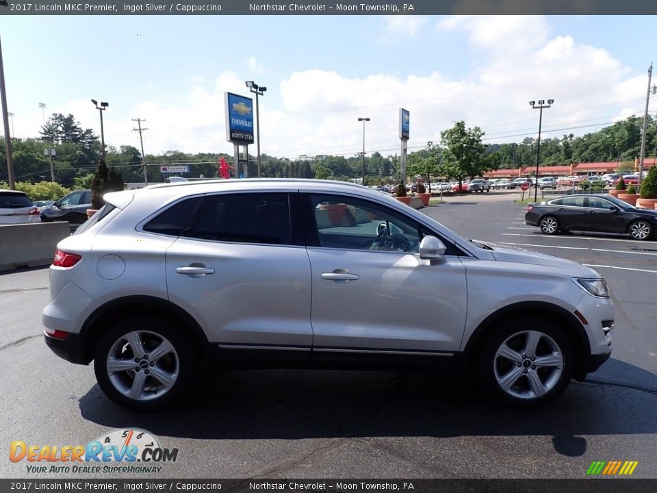 2017 Lincoln MKC Premier Ingot Silver / Cappuccino Photo #10