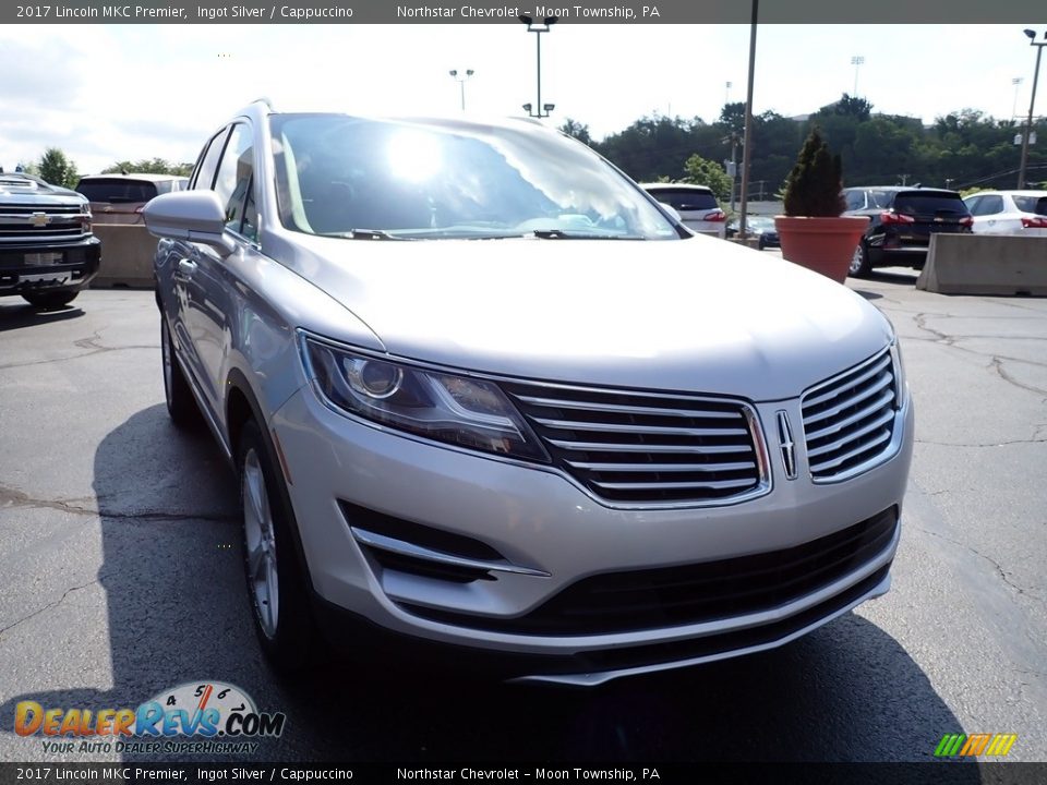 2017 Lincoln MKC Premier Ingot Silver / Cappuccino Photo #12