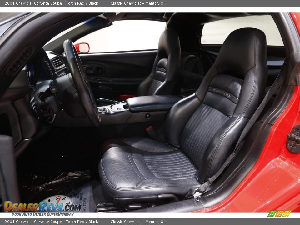 2001 Chevrolet Corvette Coupe Torch Red / Black Photo #6