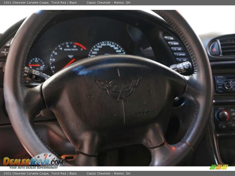 2001 Chevrolet Corvette Coupe Torch Red / Black Photo #8