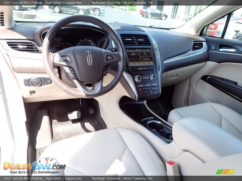 2017 Lincoln MKC Premier Ingot Silver / Cappuccino Photo #22