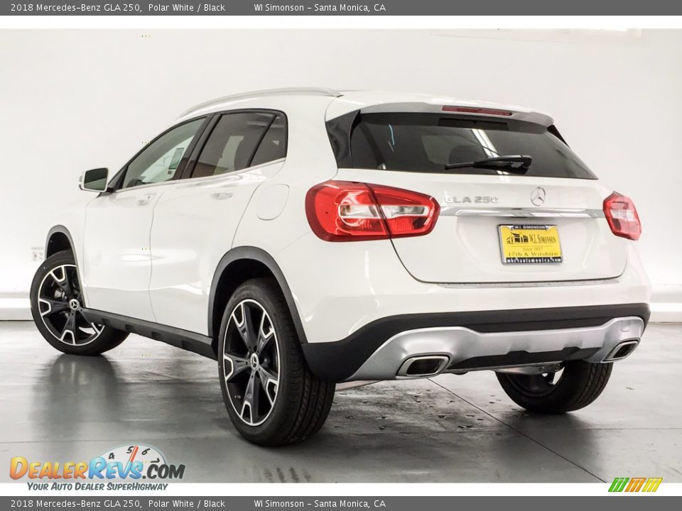 2018 Mercedes-Benz GLA 250 Polar White / Black Photo #3