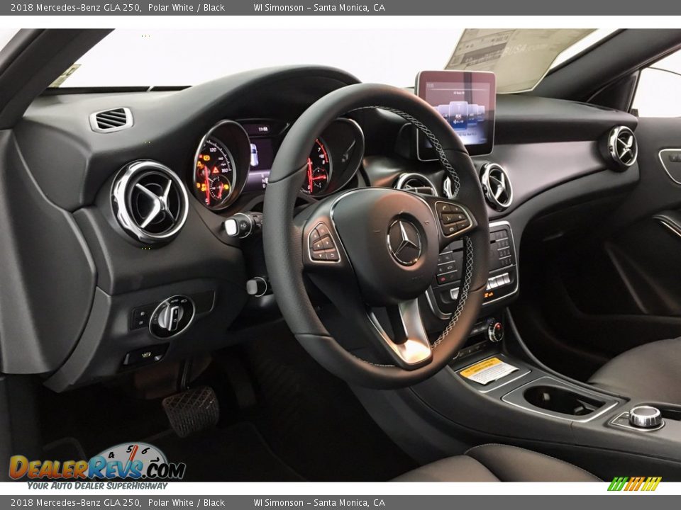 2018 Mercedes-Benz GLA 250 Polar White / Black Photo #5