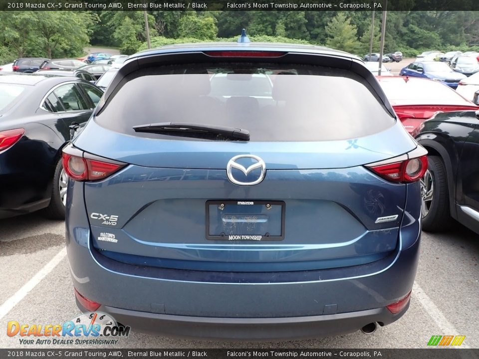 2018 Mazda CX-5 Grand Touring AWD Eternal Blue Metallic / Black Photo #3