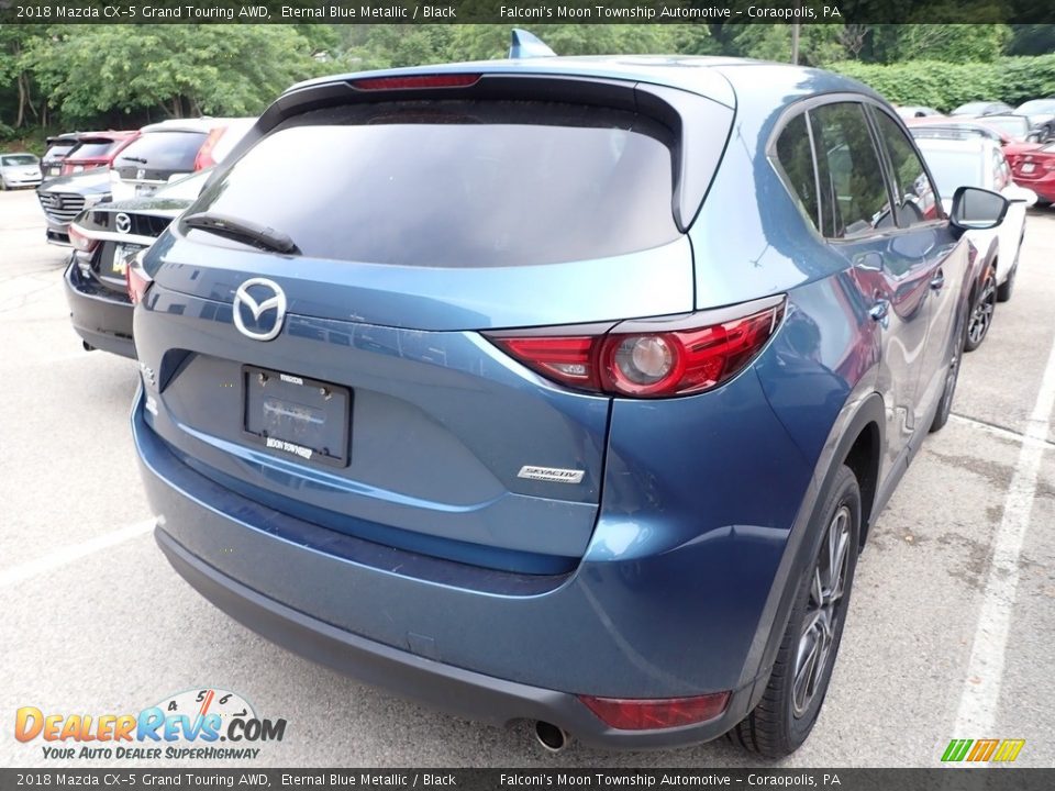 2018 Mazda CX-5 Grand Touring AWD Eternal Blue Metallic / Black Photo #4