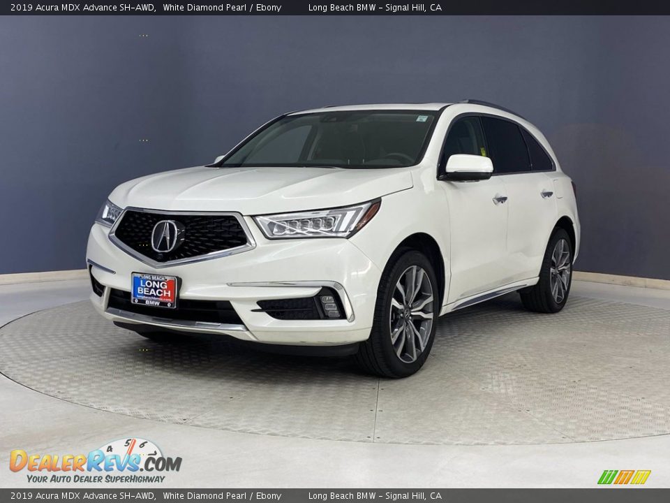 2019 Acura MDX Advance SH-AWD White Diamond Pearl / Ebony Photo #3