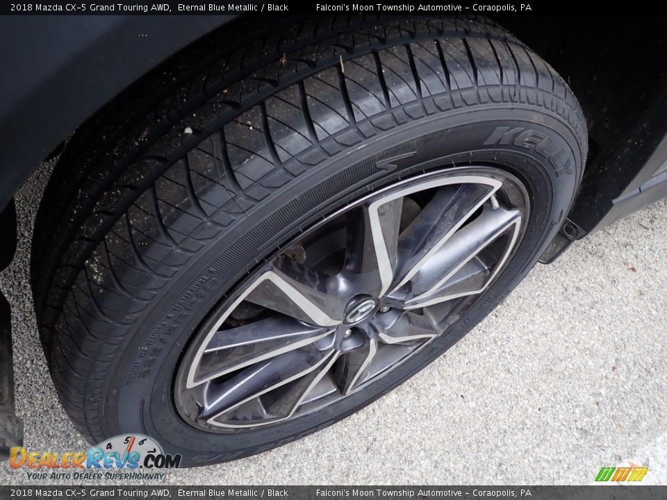 2018 Mazda CX-5 Grand Touring AWD Eternal Blue Metallic / Black Photo #5