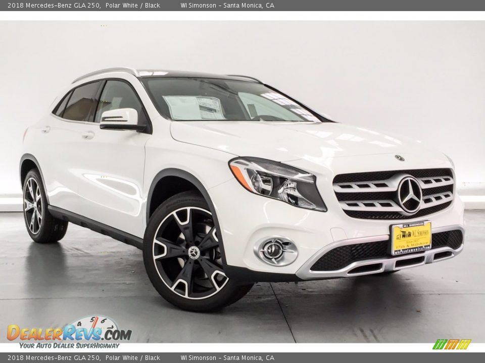 2018 Mercedes-Benz GLA 250 Polar White / Black Photo #12