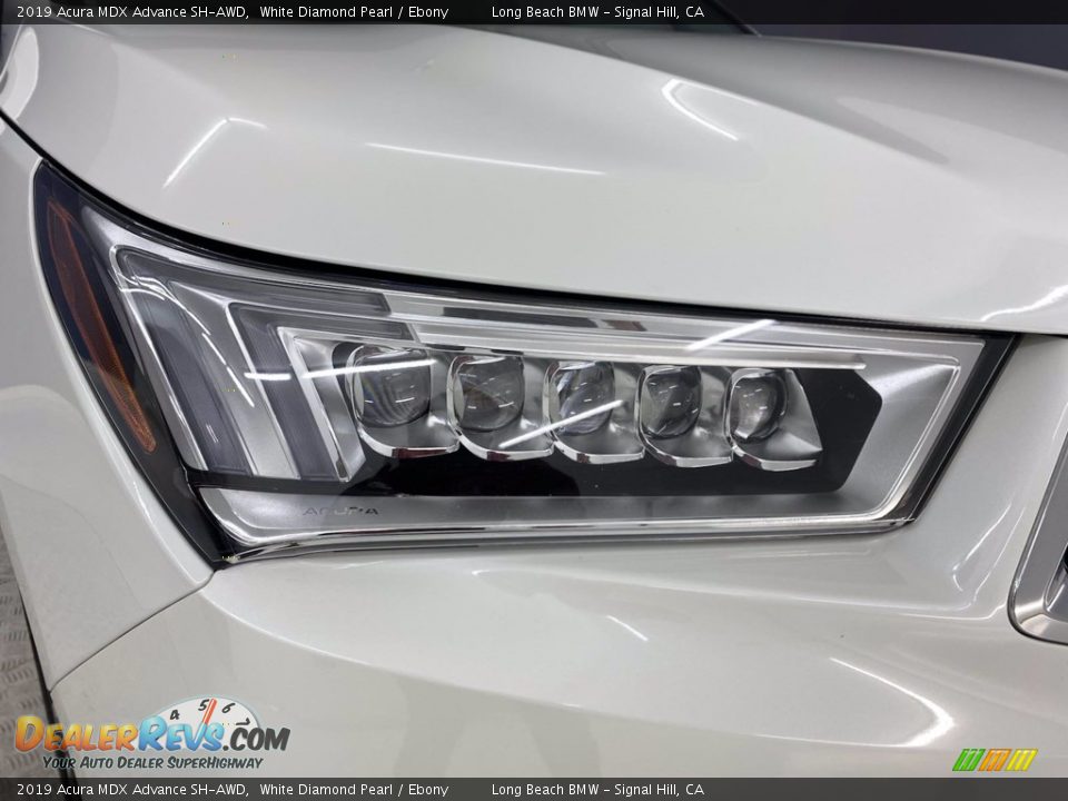 2019 Acura MDX Advance SH-AWD White Diamond Pearl / Ebony Photo #7