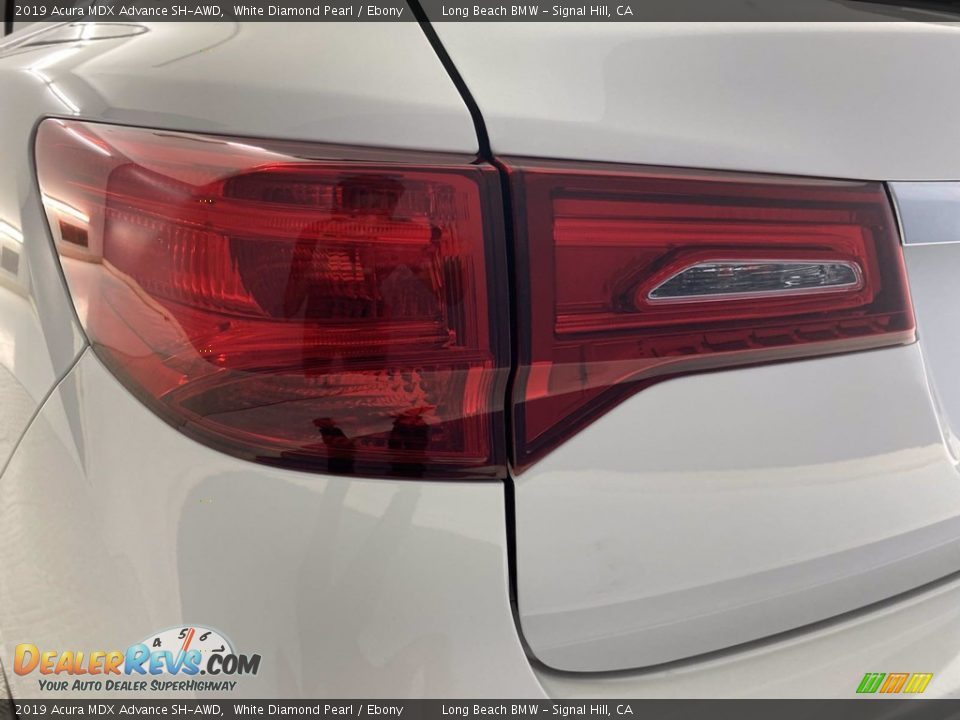 2019 Acura MDX Advance SH-AWD White Diamond Pearl / Ebony Photo #9